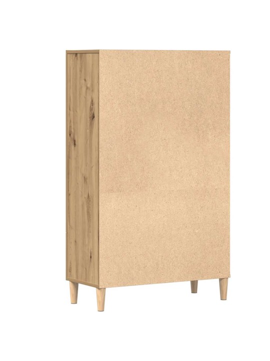 Komoda dub artisan 70 x 31 x 115 cm kompozitní dřevo