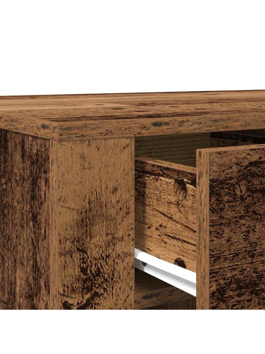 Psací stůl old wood 100 x 49 x 75 cm kompozitní dřevo