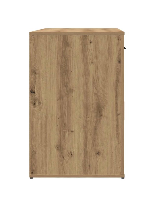 Psací stůl dub artisan 100 x 49 x 75 cm kompozitní dřevo