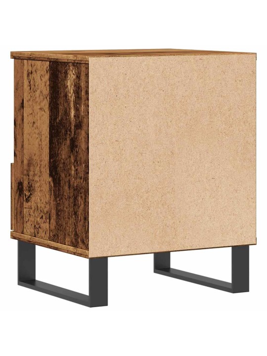 Noční stolky 2 ks old wood 40 x 35 x 50 cm kompozitní dřevo