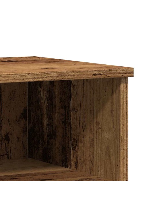 Noční stolky 2 ks old wood 40 x 35 x 50 cm kompozitní dřevo