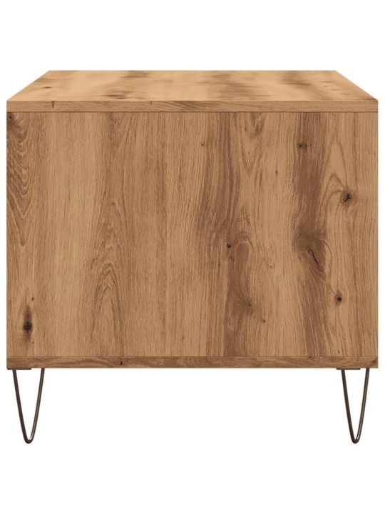 Konferenční stolek dub artisan 90 x 49 x 45 cm kompozitní dřevo