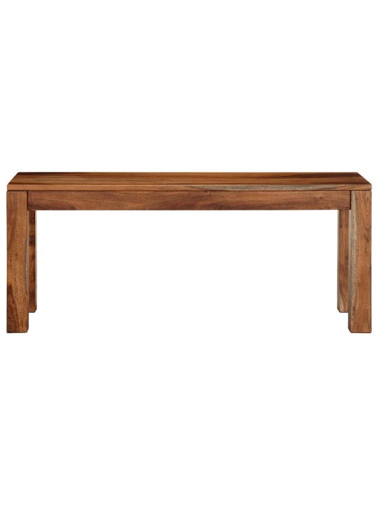 Lavice 110 cm masivní akáciové dřevo