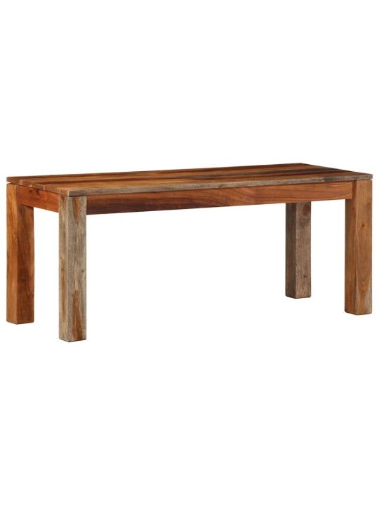 Lavice 110 cm masivní akáciové dřevo