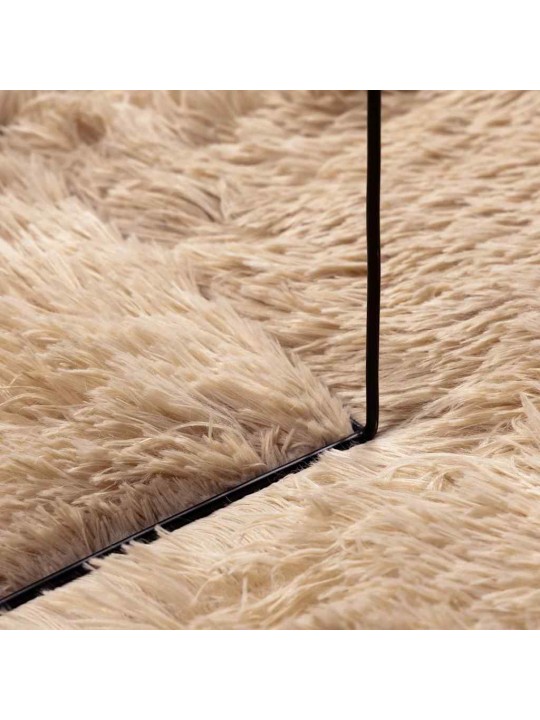 Koberec shaggy s vysokým vlasem navarra béžový 130x200 cm