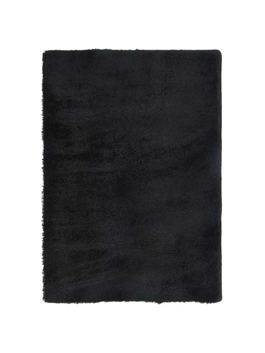 Koberec shaggy s vysokým vlasem navarra černý 160x230 cm
