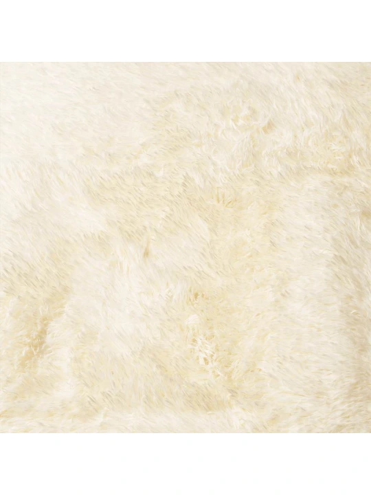 Koberec shaggy s vysokým vlasem navarra krémový 240x240 cm