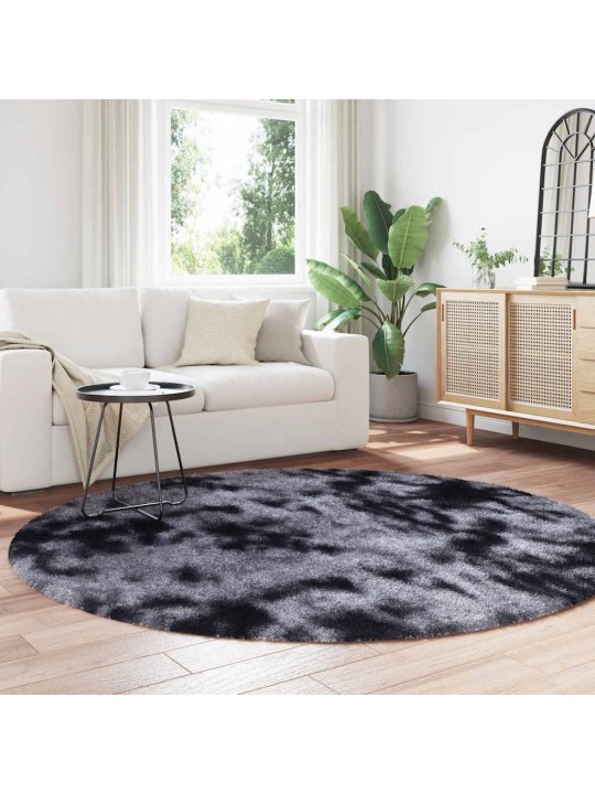 Koberec shaggy s vysokým vlasem navarra tmavě šedý 200x200 cm