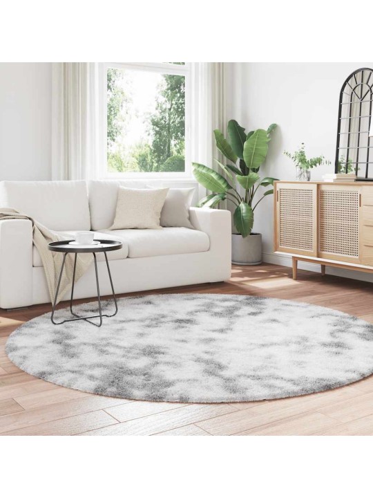 Koberec shaggy s vysokým vlasem navarra světle šedý 200x200 cm