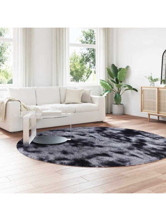 Koberec shaggy s vysokým vlasem navarra tmavě šedý 240x240 cm