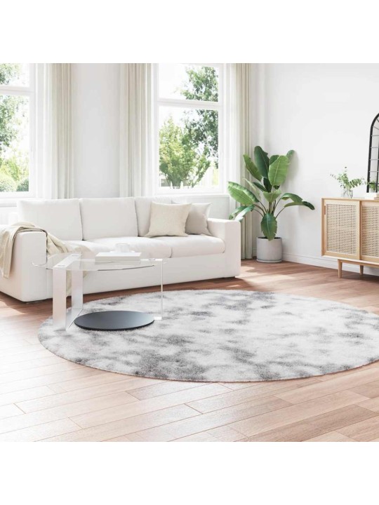 Koberec shaggy s vysokým vlasem navarra světle šedý 240x240 cm