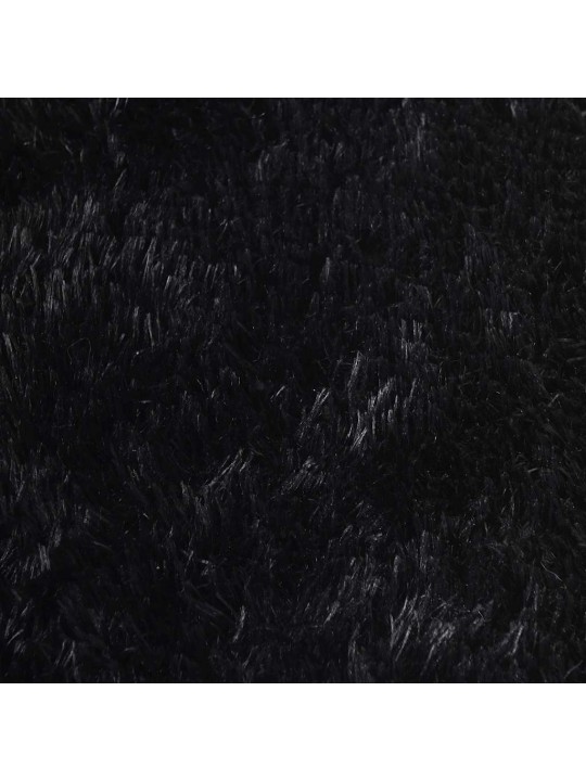 Koberec shaggy s vysokým vlasem navarra černý 300x200 cm