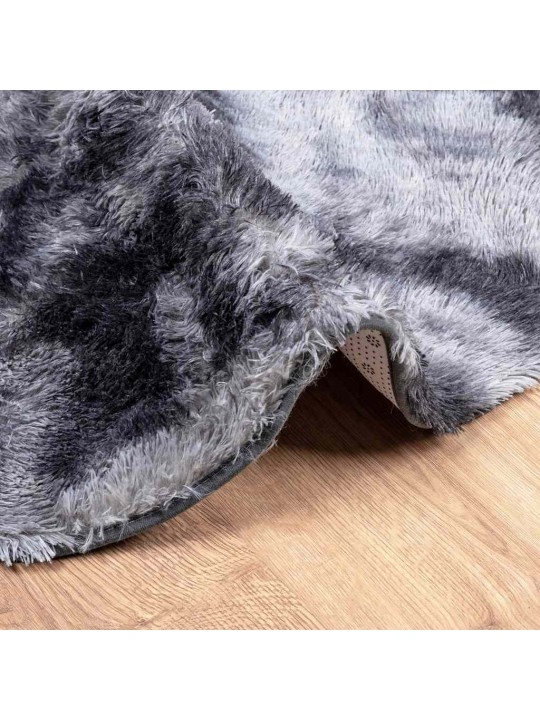 Koberec shaggy s vysokým vlasem navarra tmavě šedý 300x200 cm