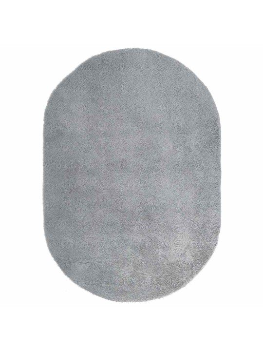 Koberec shaggy s vysokým vlasem navarra stříbrošedý 300x200 cm