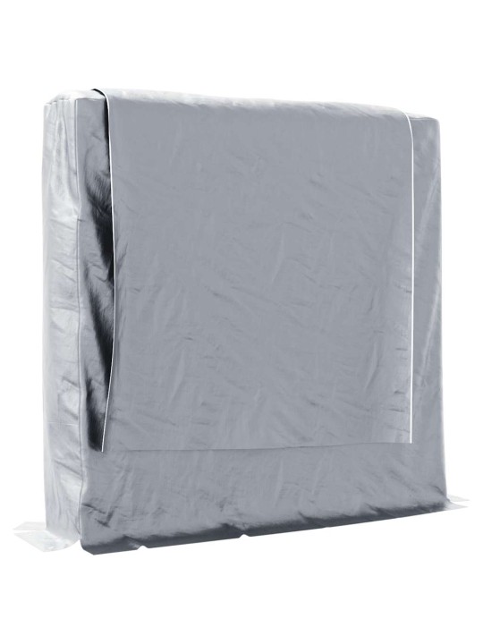 Stojan na palivové dřevo s krytem proti dešti 150x25x150 cm