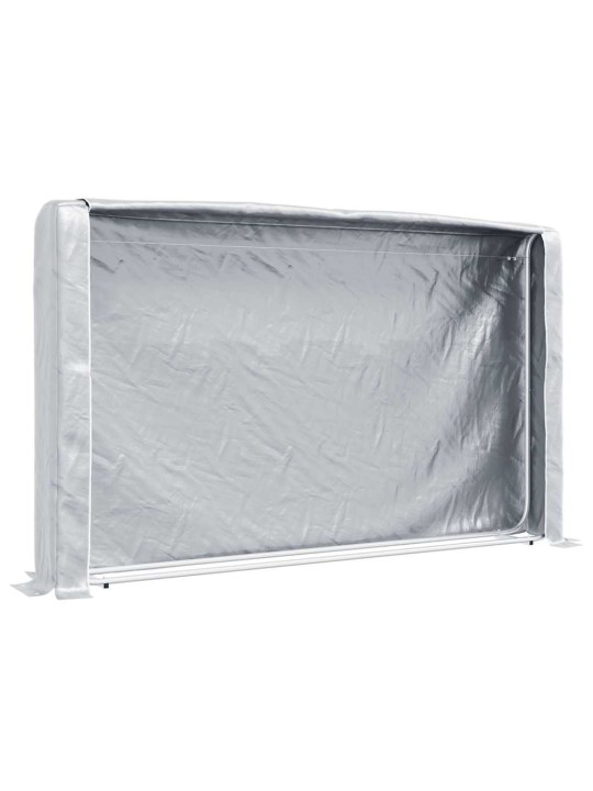 Stojan na palivové dřevo s krytem proti dešti 250x25x150 cm