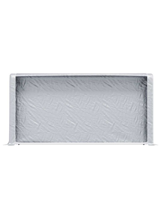 Stojan na palivové dřevo s krytem proti dešti 300x25x150 cm