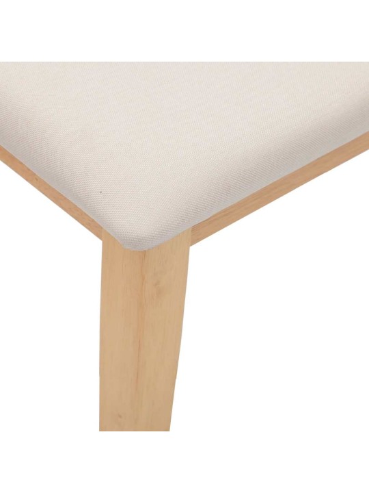 Lavice 110 cm z masivního dřeva a gumy