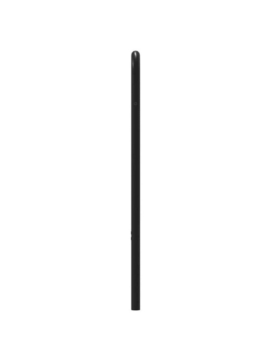 Čelo postele dub sonoma 80 cm ocel a kompozitní dřevo