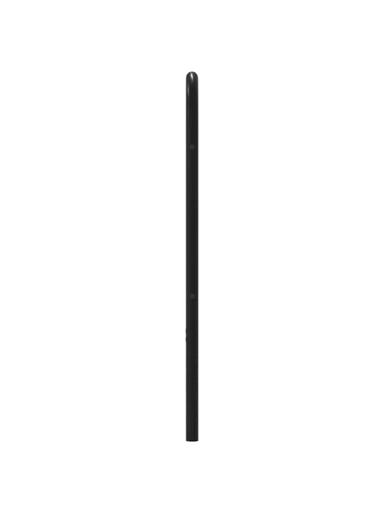 Čelo postele dub sonoma 107 cm ocel a kompozitní dřevo