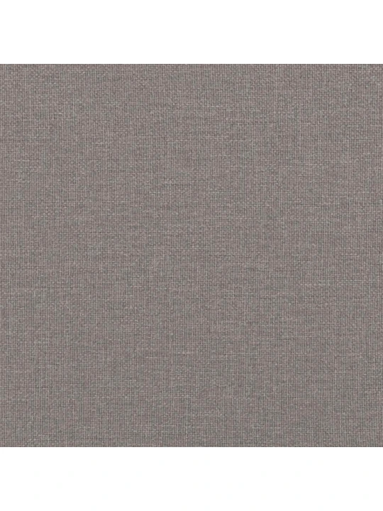 Jídelní židle 4 ks taupe textil