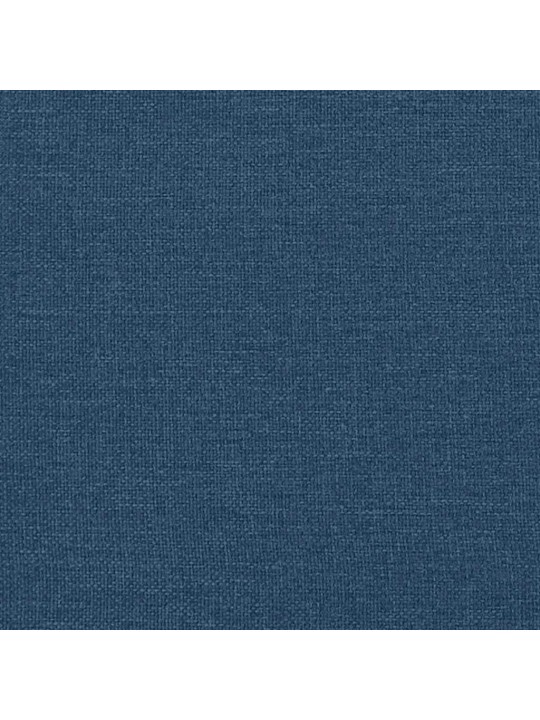Jídelní židle 4 ks modré textil