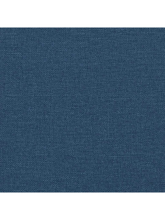 Jídelní židle 4 ks modré textil