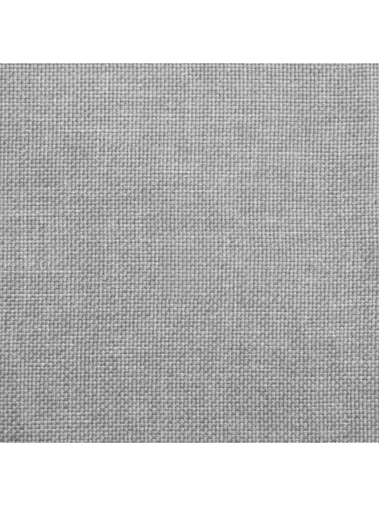 Otočné jídelní židle 4 ks oblak šedá textil
