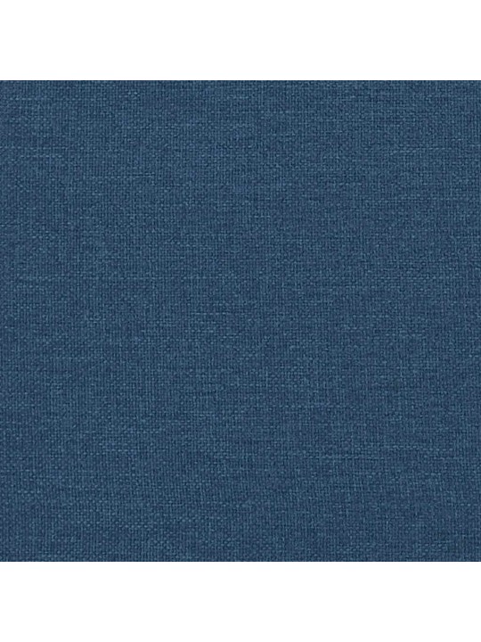 Jídelní židle 4 ks modré textil