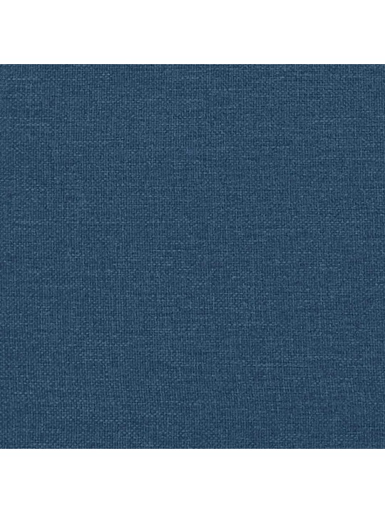 Jídelní židle 4 ks modré textil