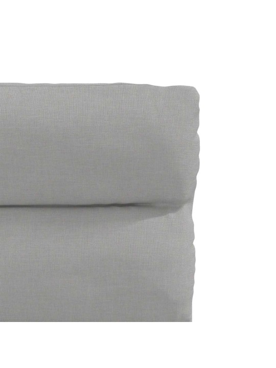 Otočné jídelní židle 4 ks oblak šedá textil