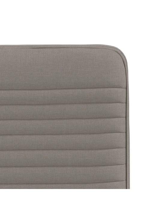 Jídelní židle 6 ks taupe textil