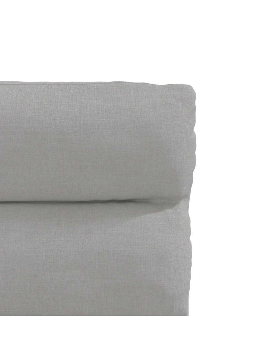 Otočné jídelní židle 6 ks oblak šedá textil