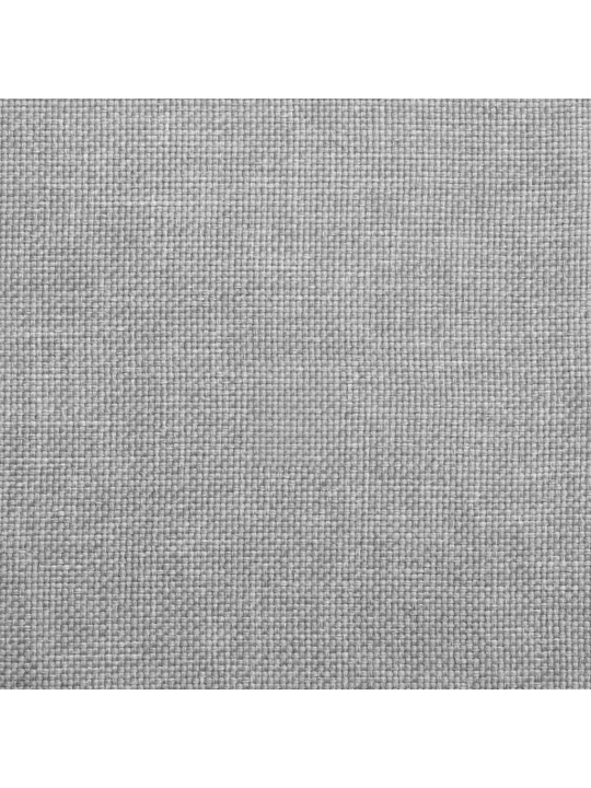 Otočné jídelní židle 6 ks oblak šedá textil