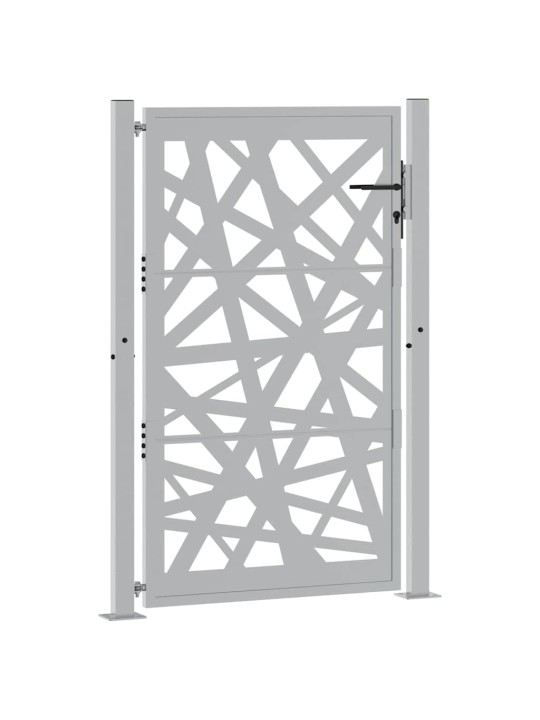 Zahradní branka 105x155 cm klimaticky odolný ocel design lehkou