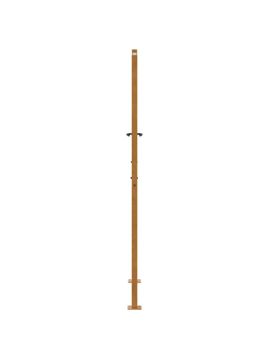 Zahradní branka 105x180 cm klimaticky odolný ocel design lehkou