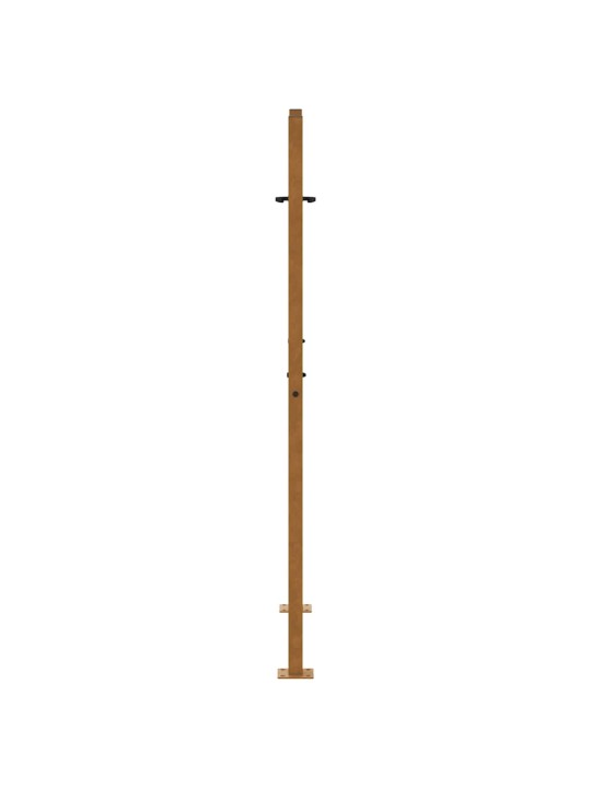 Zahradní branka 105x155cm klimaticky odolný ocel design stopový