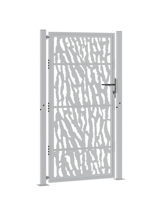Zahradní branka 105x180cm klimaticky odolný ocel design stopový