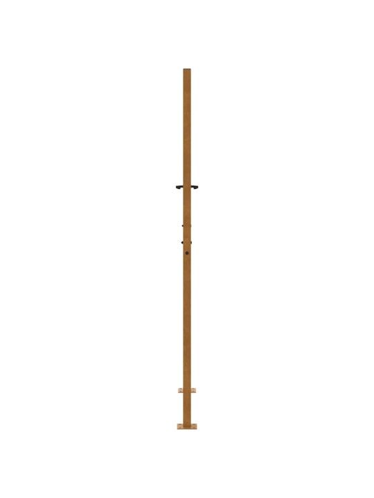 Zahradní branka 105x180cm klimaticky odolný ocel design stopový