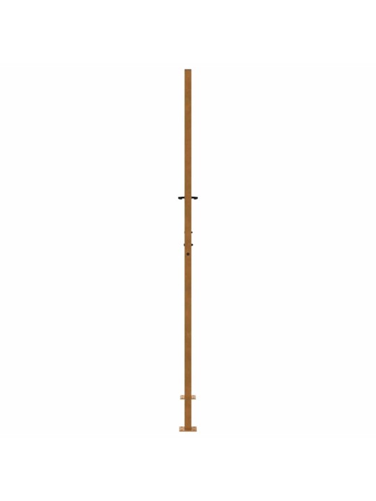 Zahradní branka 105x205cm klimaticky odolný ocel design stopový