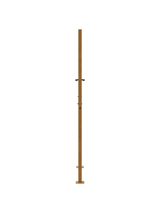 Zahradní branka 105x180cm klimaticky odolný ocel design stopový