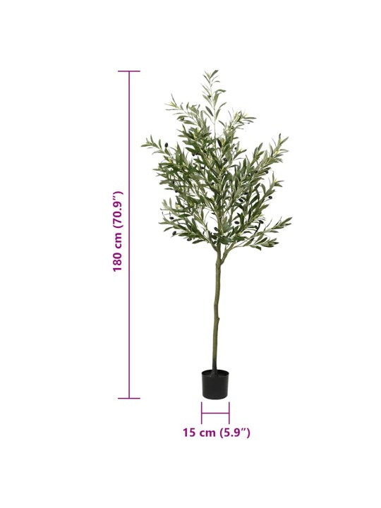 Umělý olivovník 700 listů 180 cm zelený