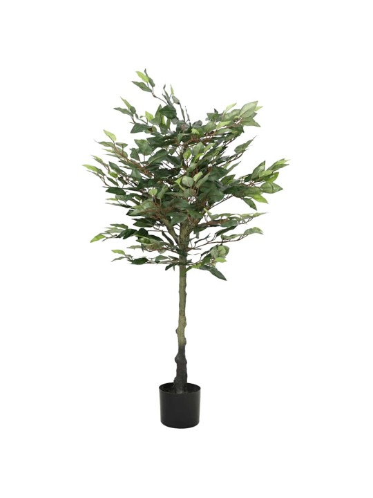 Umělý strom ficus 480 listů 130 cm zelený