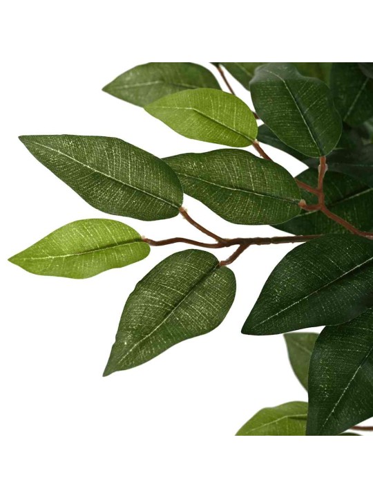 Umělý strom ficus 480 listů 130 cm zelený