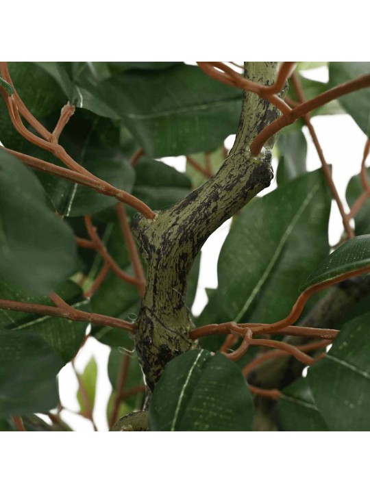 Umělý strom ficus 756 listů 170 cm zelený
