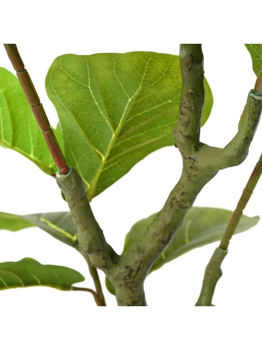 Umělý strom ficus 30 listů 125 cm zelený
