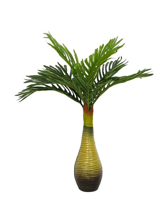 Umělá palma 9 listů 70 cm zelená