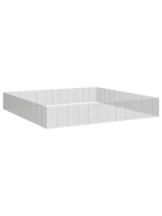 Ohrádka pro zvířata 48 panelů 54 x 100 cm pozinkované železo