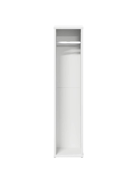 Koupelnová skříňka s držákem rolí bílá 20,5 x 20 x 90 cm