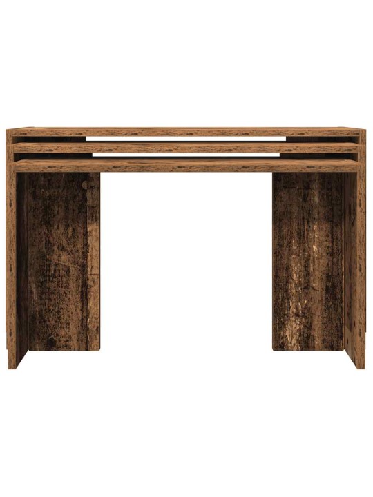 Hnízdové stolky 3 ks old wood kompozitní dřevo